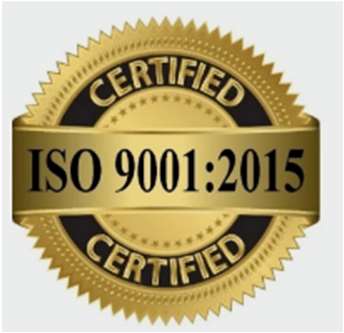 ISO 9001:2015 Certificate